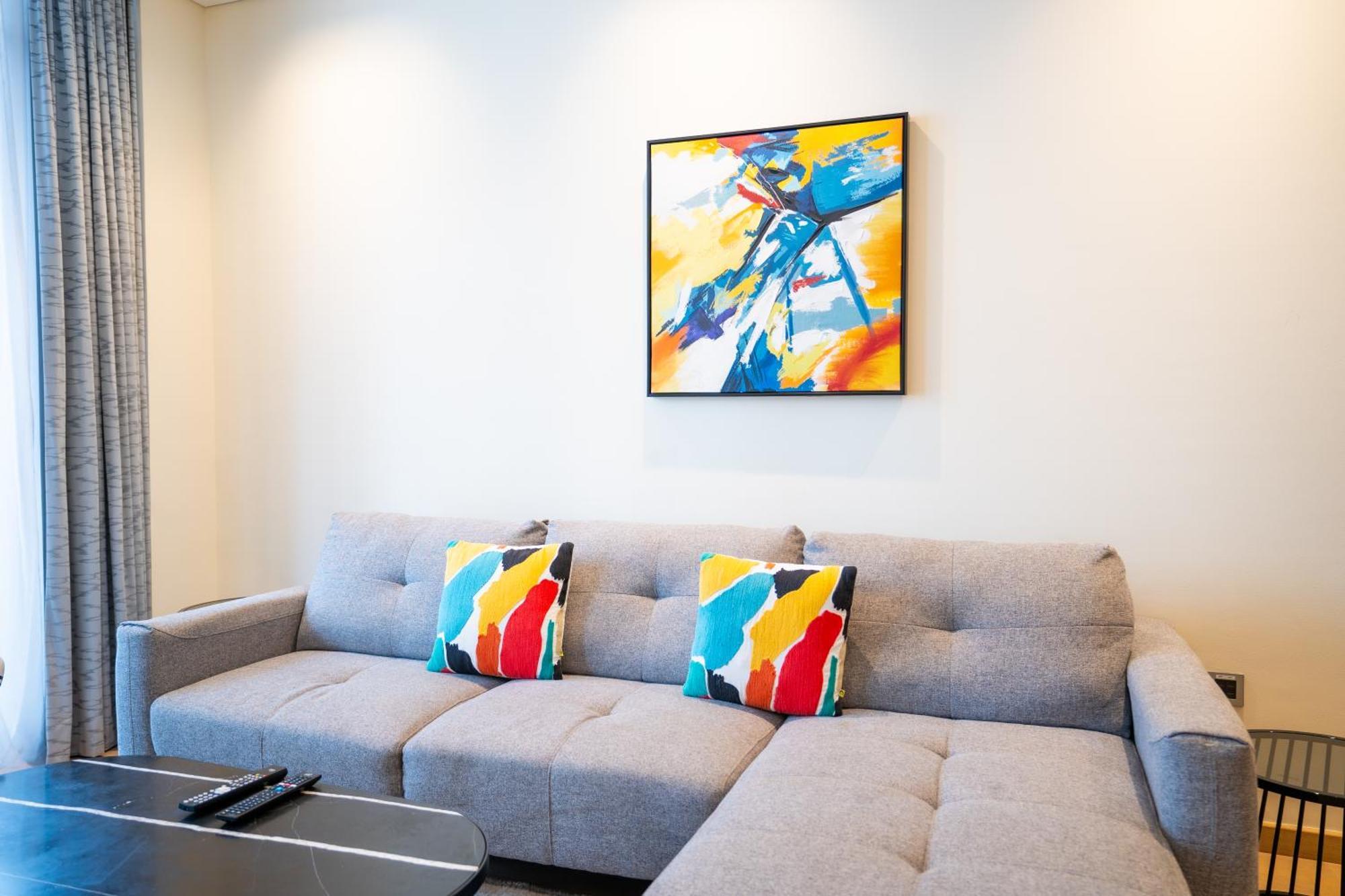 Rh- Modern Comfort, Bright 1Br Near Dubai Mall, City Views Exterior photo